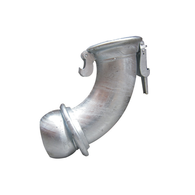 Courbe Zinguee MF Ø 100 REF 4 référence fournisseur 214385